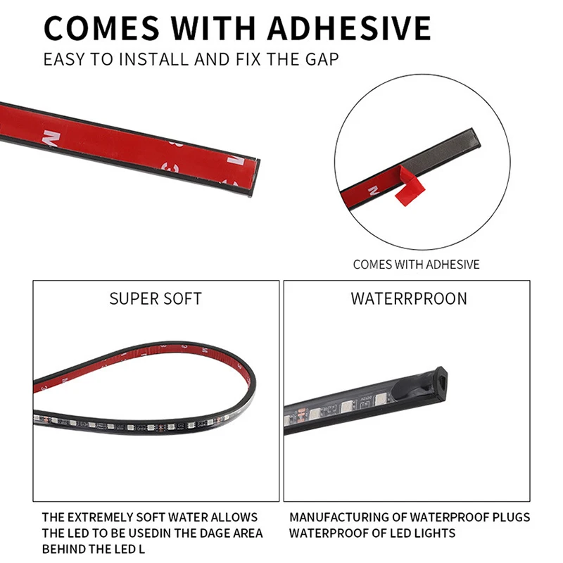 Barre lumineuse LED Flexible R - Rgb Underglow Strip avis et prix