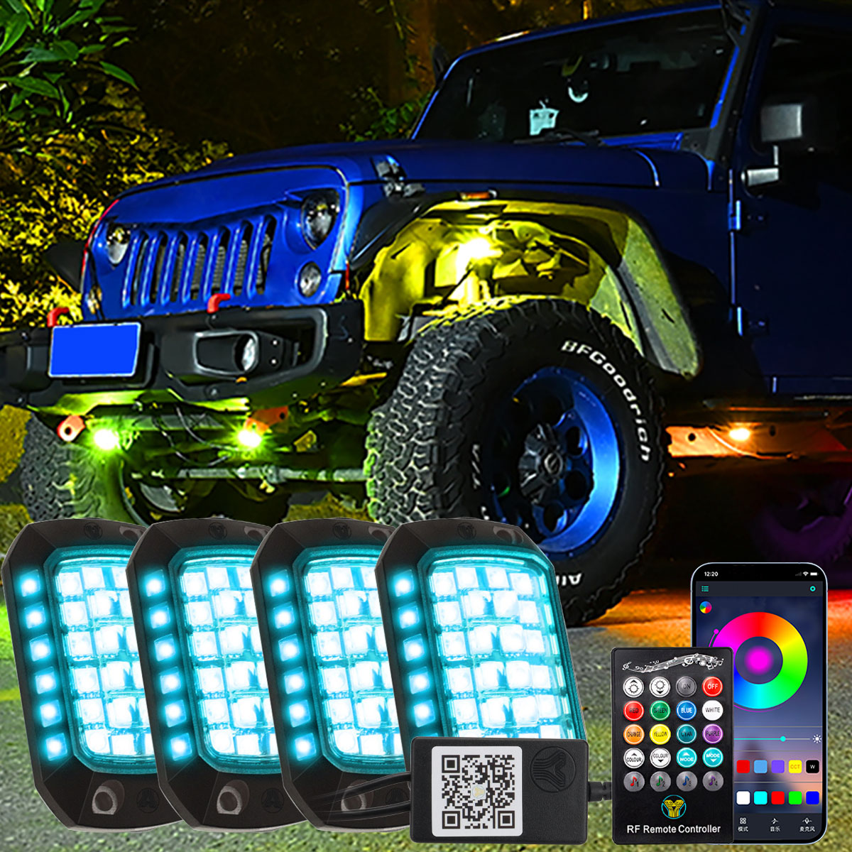 Bande lumineuse LED RGB pour c - Rgb Underglow Strip avis et prix