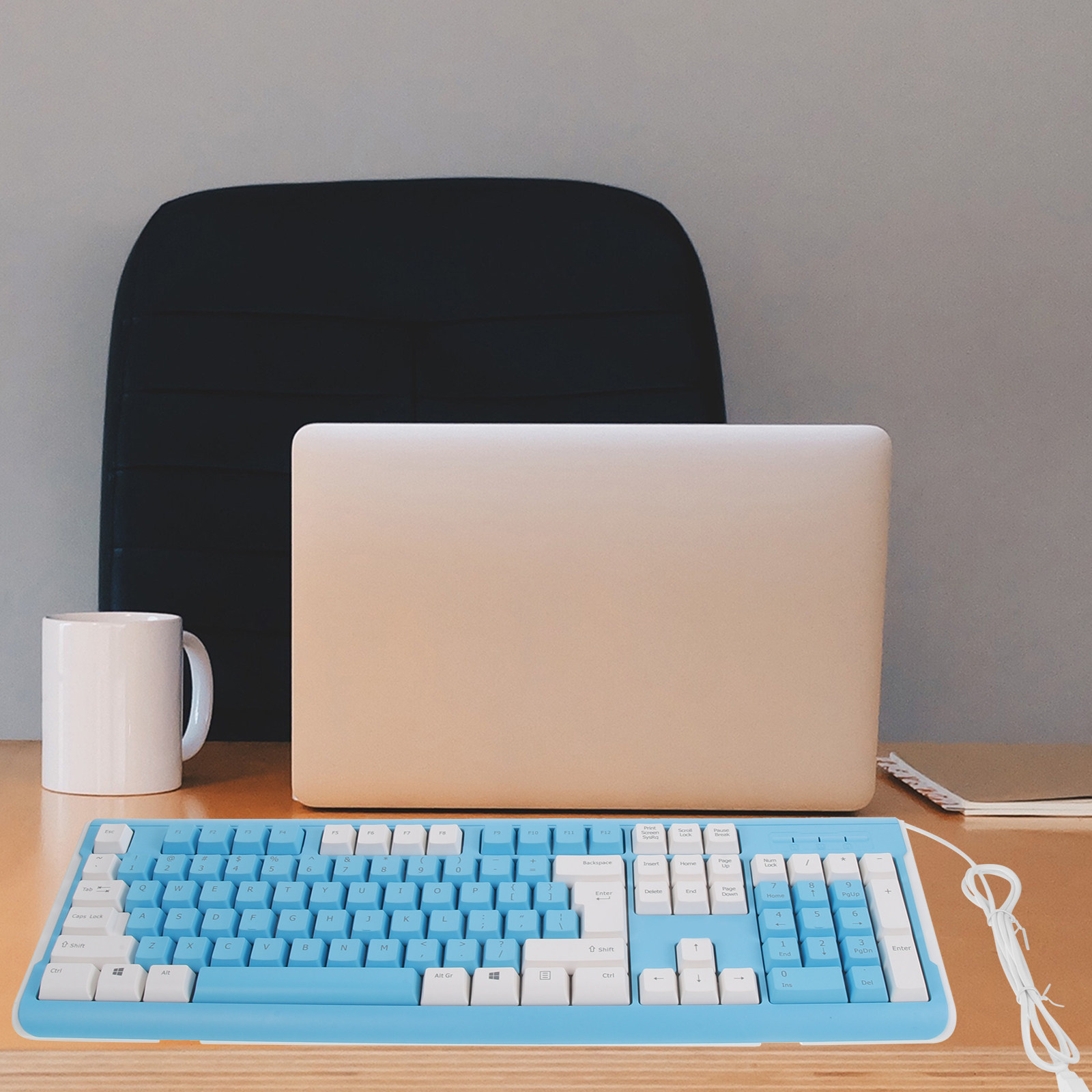 Clavier de jeu filaire USB en  - Gaming Keyboard No Number Pad avis et prix
