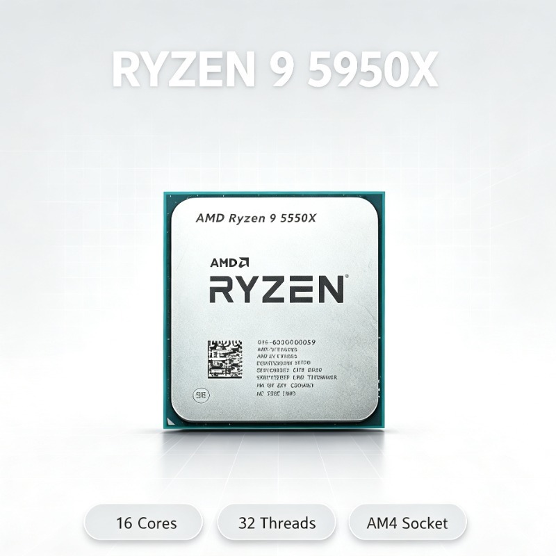 Processeur AM4 AMD Ryzen 9 595 - Amd Cpu Ryzen 9 avis et prix