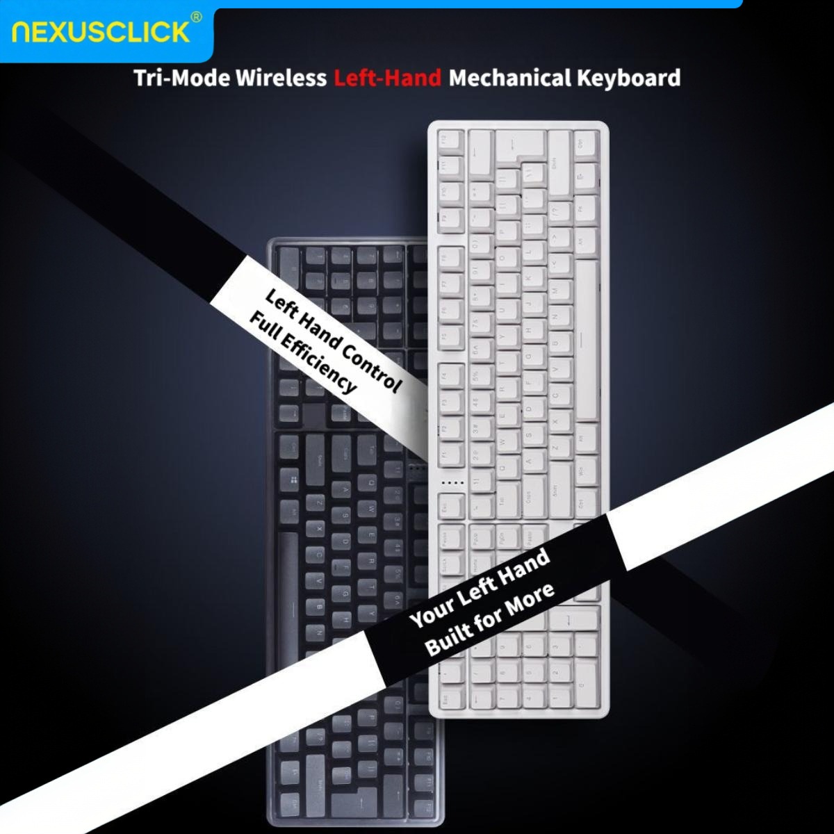 Clavier mécanique ergonomique  - Gaming Keyboard No Number Pad avis et prix