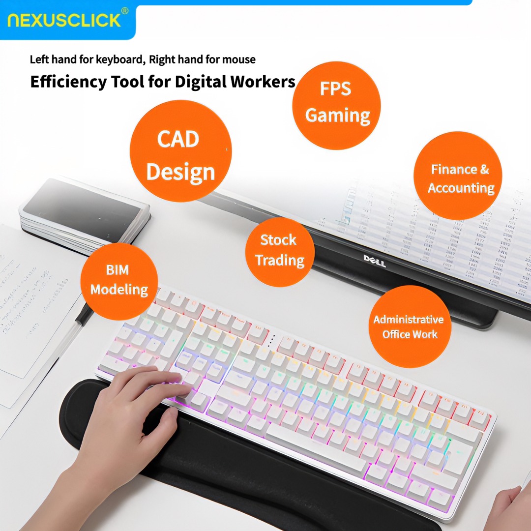Clavier mécanique ergonomique  - Gaming Keyboard No Number Pad avis et prix